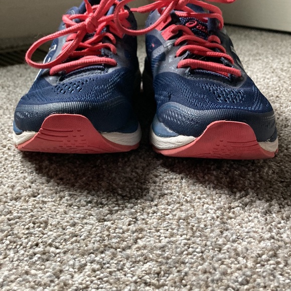 ASICS GT-2000 7 Navy and Pink Athletic Shoes - Picture 3 of 5
